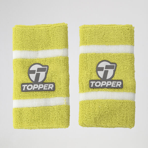 Muñequeras Entrenamiento Topper Larga Rayas X2
