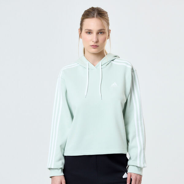Buzo adidas 3 Tiras Crew Mujer