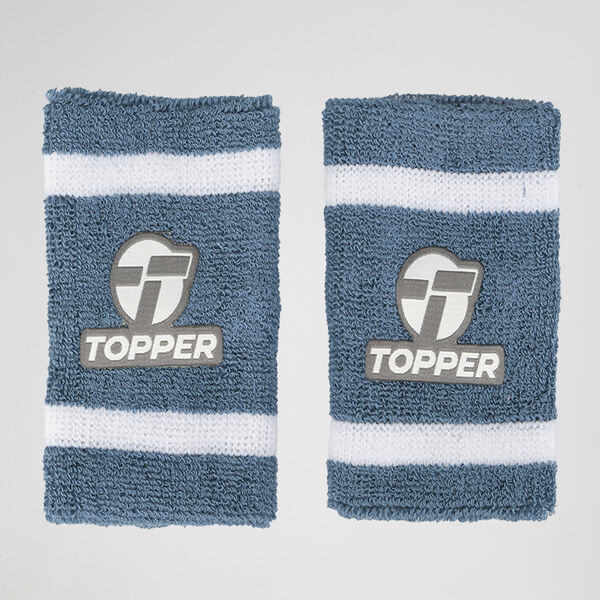 Muñequeras Entrenamiento Topper Corta Rayas X2