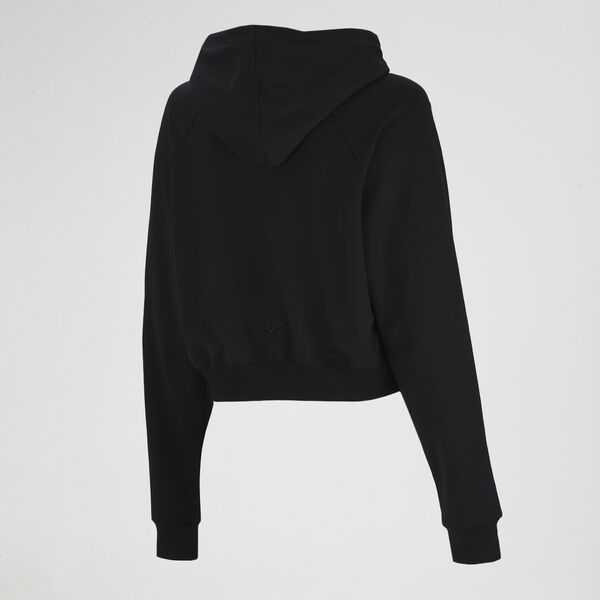 Buzo Loop Up Lounge Soft para Mujer - Comfort Blend - Crop/ Con Cierre