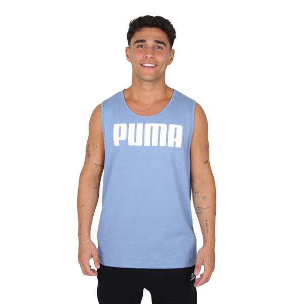 Musculosa Puma Essentials Logo Hombre Algodón