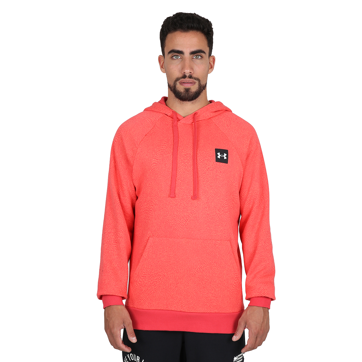 Buzo Entrenamiento Under Armour Rival Fleece Printed Hd Hombre,  image number null