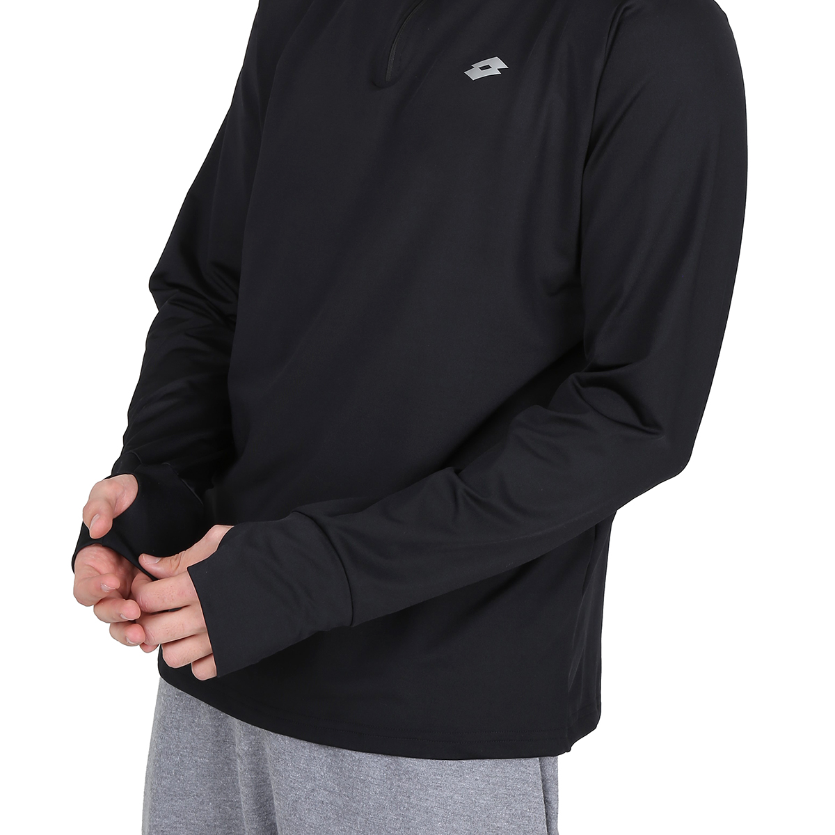 Buzo Running Lotto Volata 1/2 Cierre Pop Hombre,  image number null