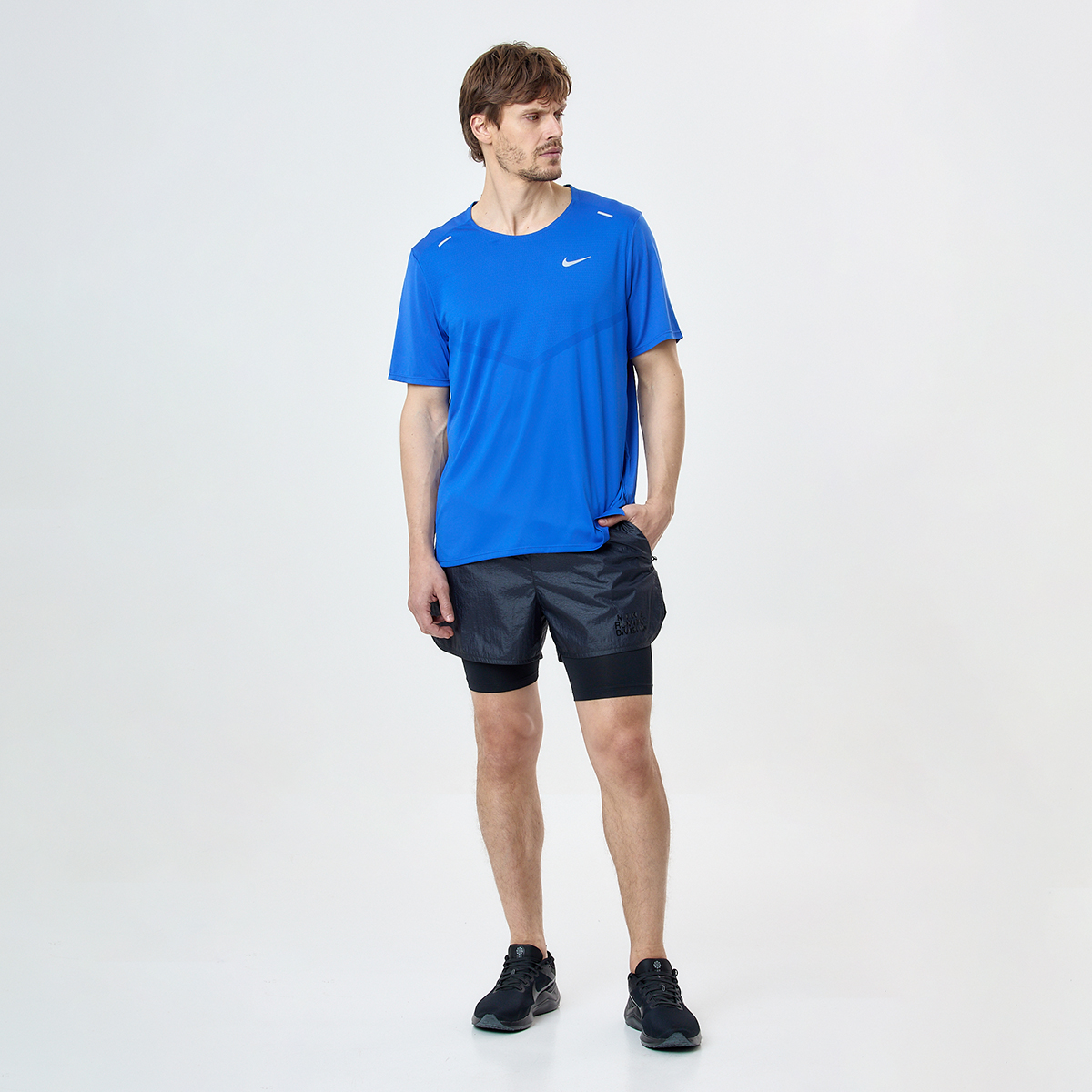 Remera Running Nike Dri-fit Rise 365 Hombre,  image number null