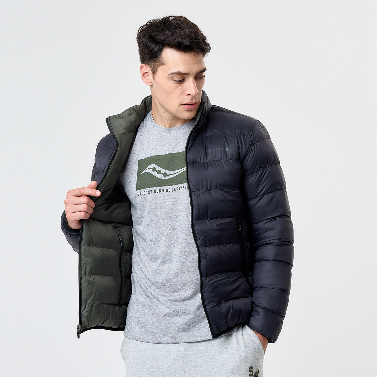 Campera Running Saucony Snowdrift Hombre,  image number null