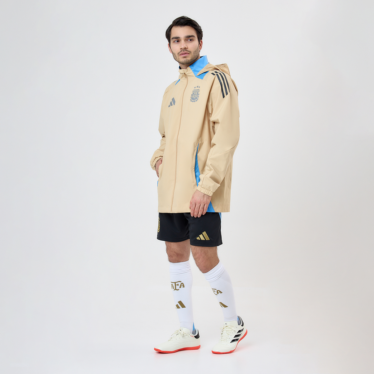 Campera Fútbol adidas Argentina Tiro 24 All Weather Hombre,  image number null