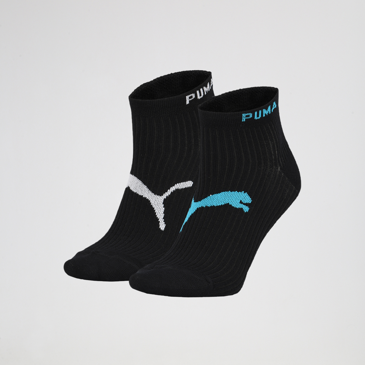 Pack de Medias Puma Cat Logo Rib X2 Mujer,  image number null