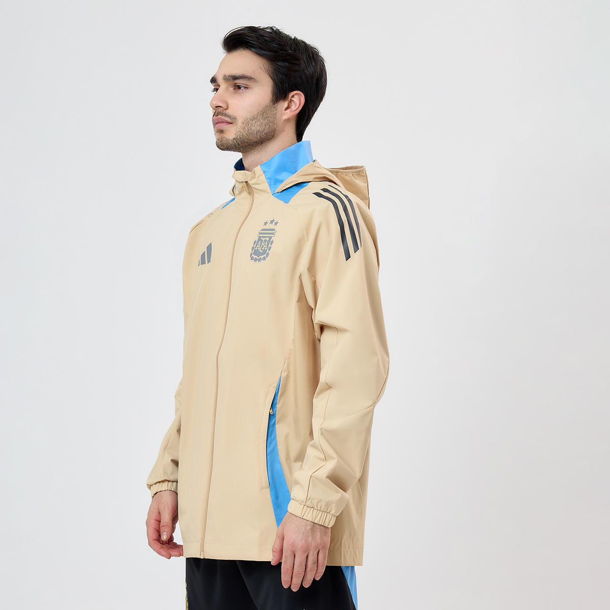 Campera Fútbol adidas Argentina Tiro 24 All Weather Hombre,  image number null