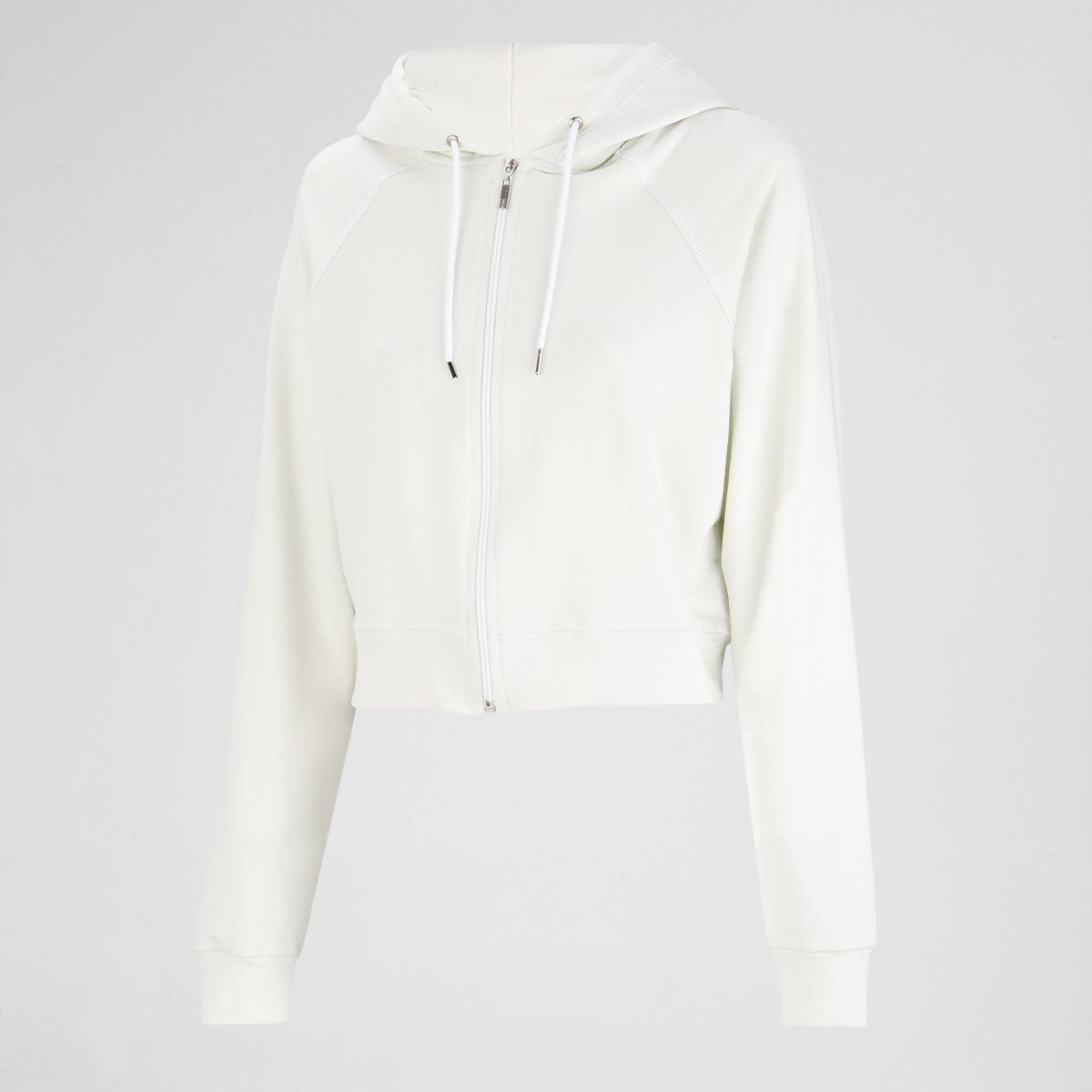 Buzo  Loop Up Lounge Soft Mujer- Comfort Blend- Crop/ Con Cierre,  image number null