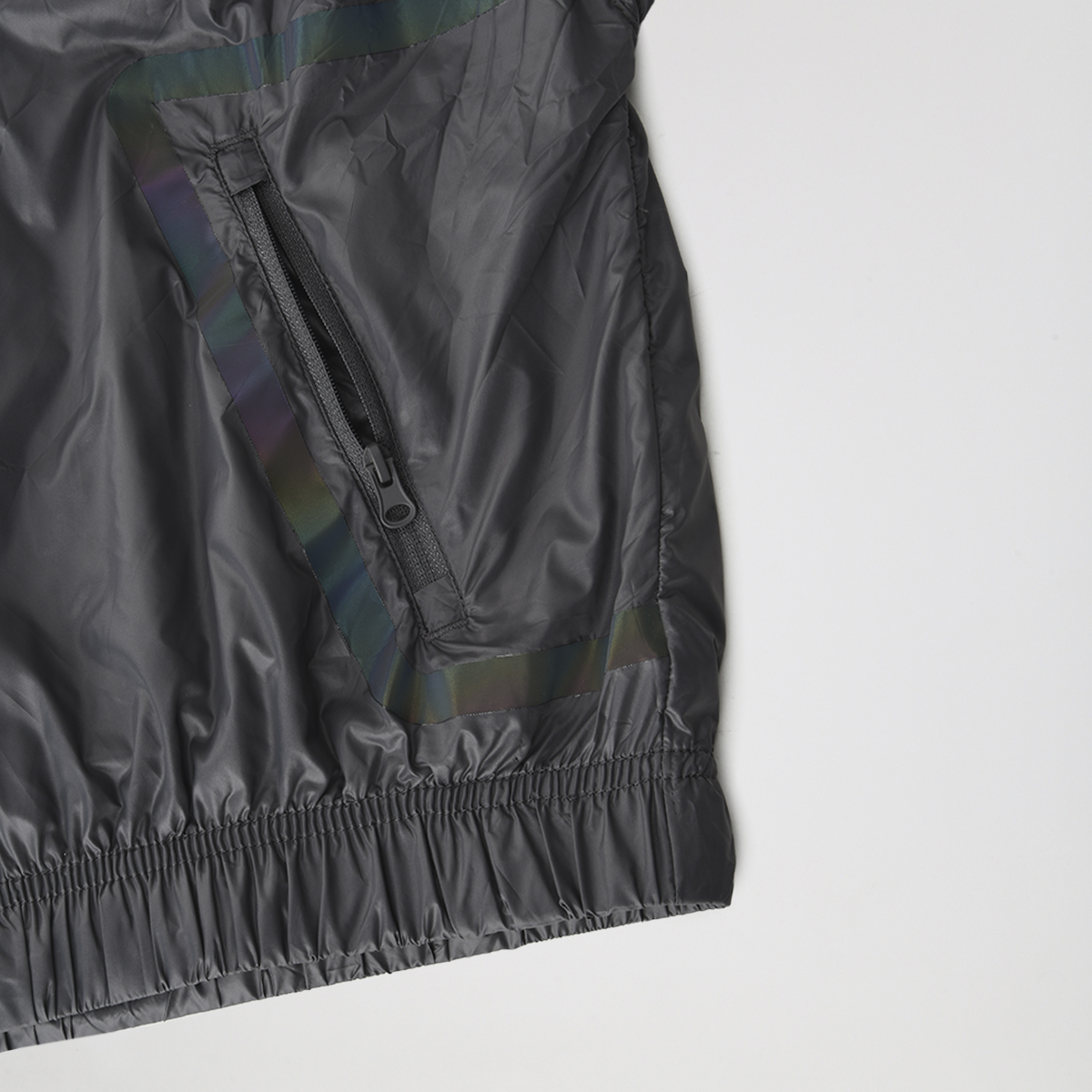 Campera Running Topper Crinkled Mujer,  image number null