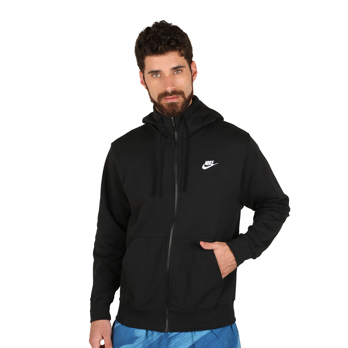 Campera Nike Sportswear Club Full Zip Hoodie,  image number null