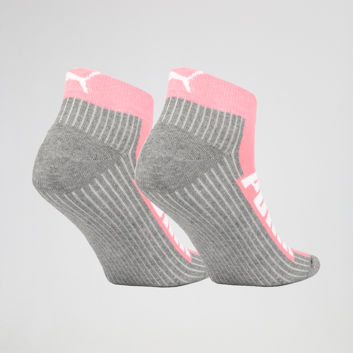 Pack de Medias Puma Bwt Cushioned Quarter X2 Mujer,  image number null